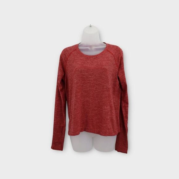 Lululemon Swiftly Tech Long Sleeve Shirt 2.0 Size 12 We are from Space Carnation - Picture 1 of 6